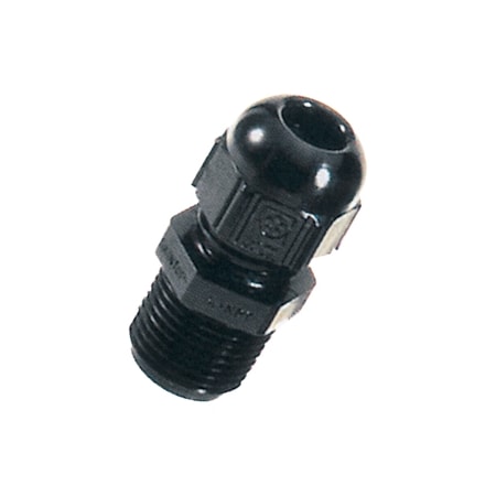 Lapp 3/4" STRAIGHT CORD GRIP, .512" MIN O.D. .709" MAX O.D., NON-METALLIC S2134